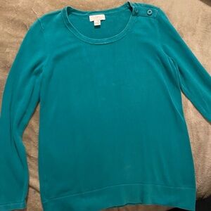 LOFT Teal Sweater